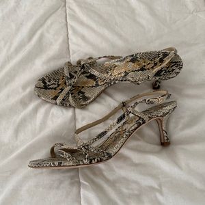 Sam Edelman Snake Print Heel
